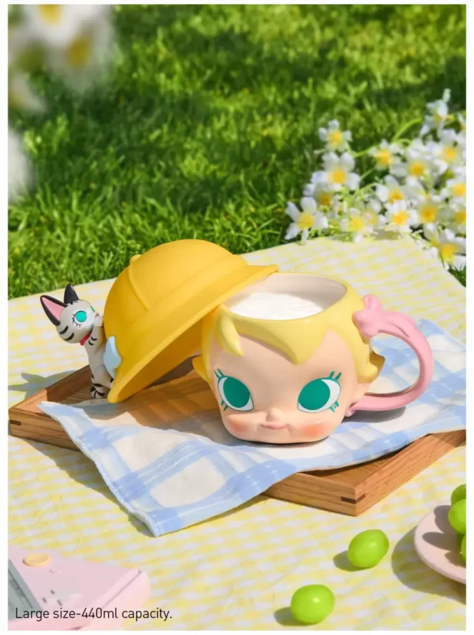 Baby Molly & Baby Tabby Series-Big Head Ceramic Cup