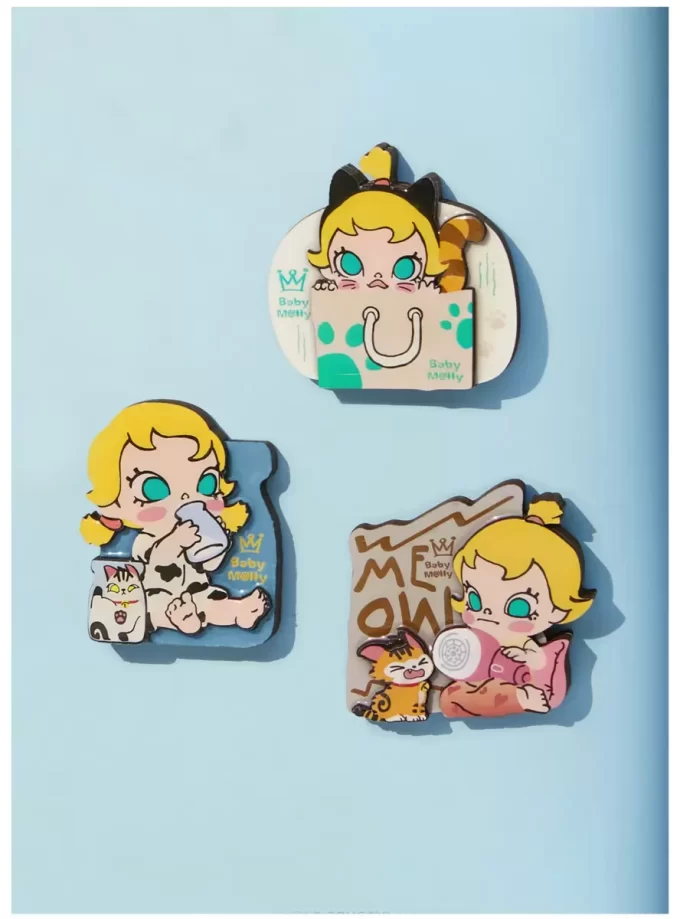 Baby Molly & Baby Tabby Series-Fridge Magnet Blind Box