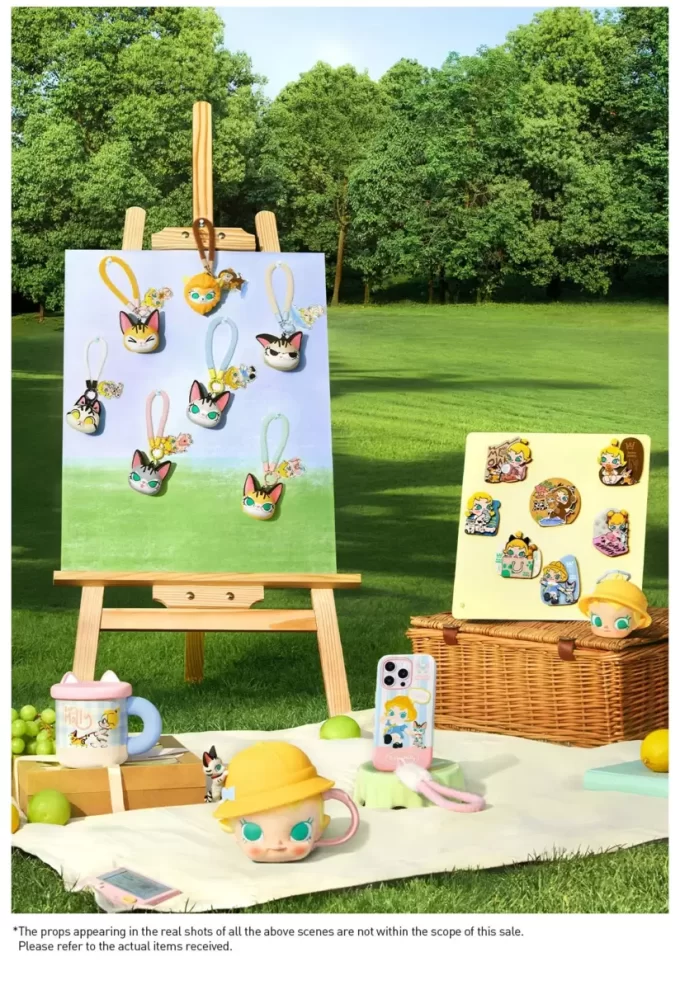 Baby Molly & Baby Tabby Series-Fridge Magnet Blind Box