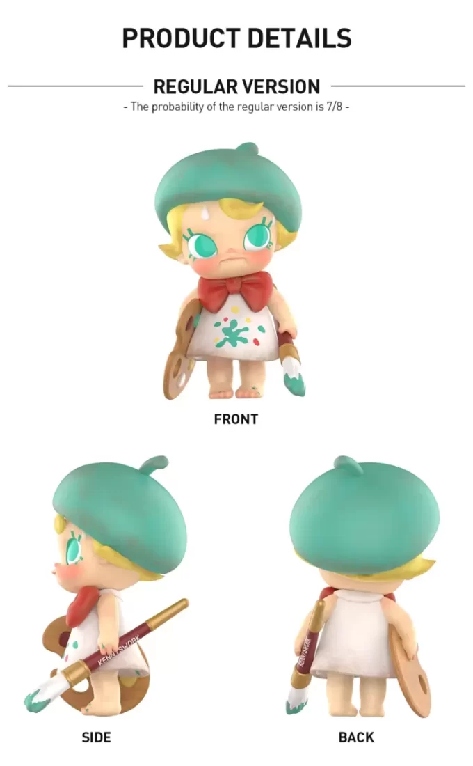 Baby Molly Future Painter Figurine