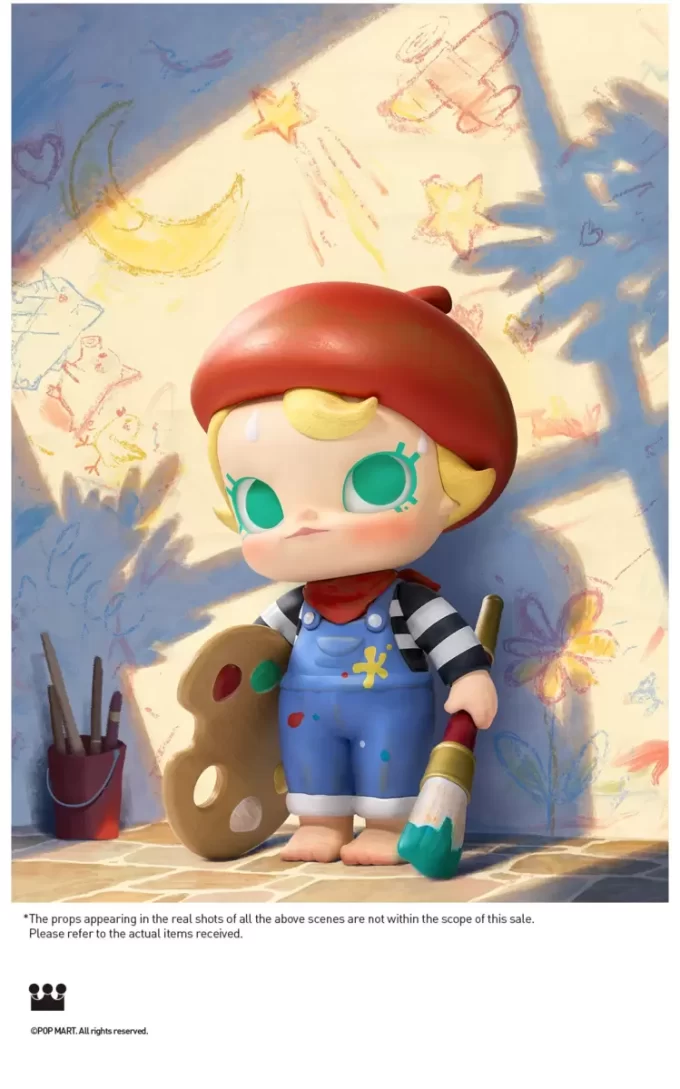 Baby Molly Future Painter Figurine