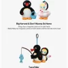 Baby Molly × Pingu Happy Fishing Series-Vinyl Plush Pendant Blind Box