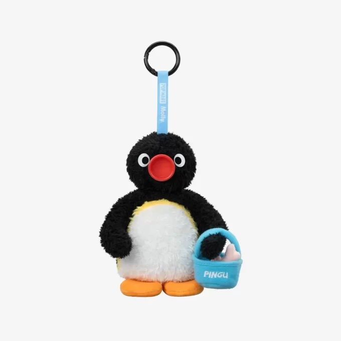 Baby Molly × Pingu Happy Fishing Series-Vinyl Plush Pendant Blind Box