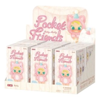 Baby Molly Pocket Friends Vinyl Plush Pendant Sealed Case (6 Blind Boxes)