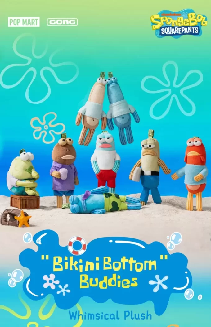 Bikini Bottom Buddies – Whimsical Plush