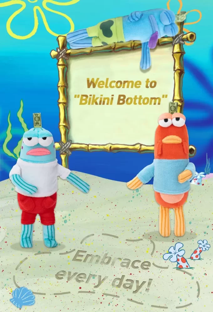 Bikini Bottom Buddies – Whimsical Plush