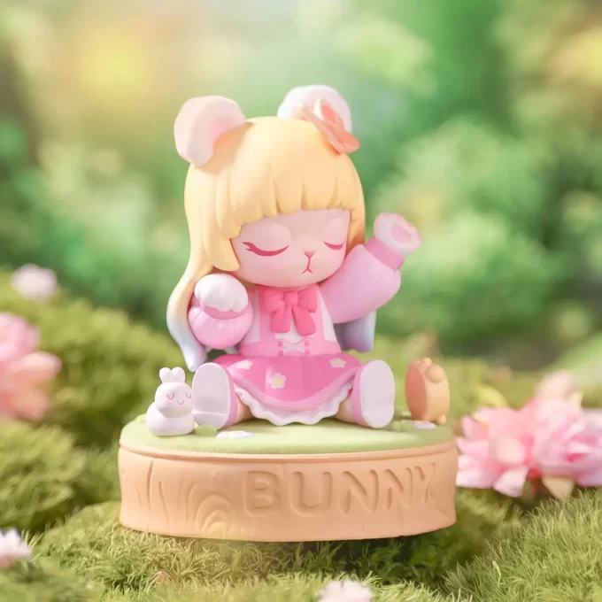 BUNNY Pink Sweetheart Figurine