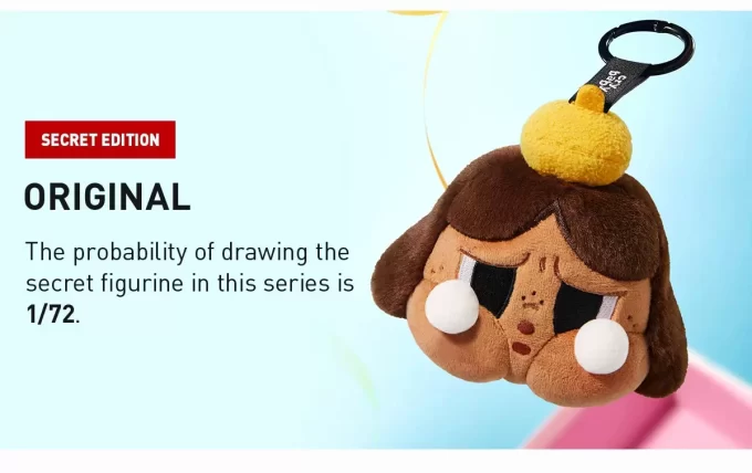 CRYBABY CHEER UP, BABY! SERIES-Plush Pendant Blind Box