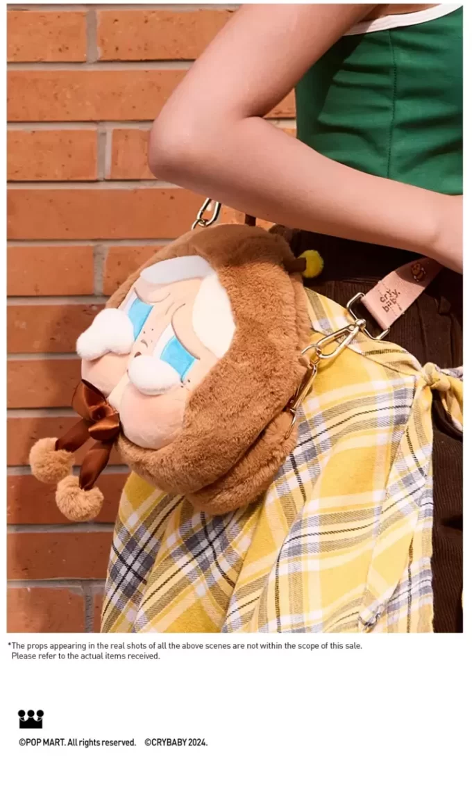 CRYBABY Crying Again Series-Big Head Bag(I’ll Bring You A Flower)