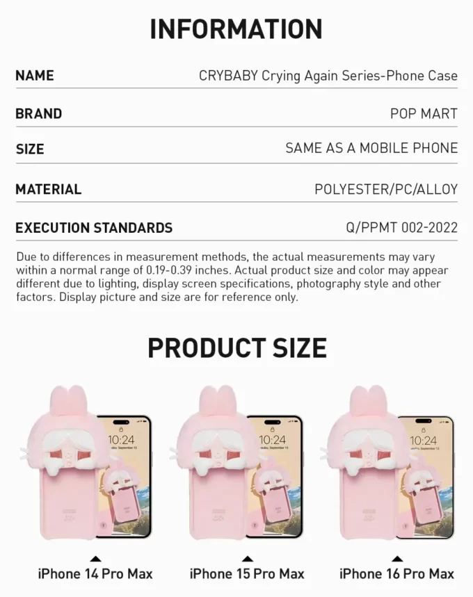 CRYBABY Crying Again Series-Phone Case