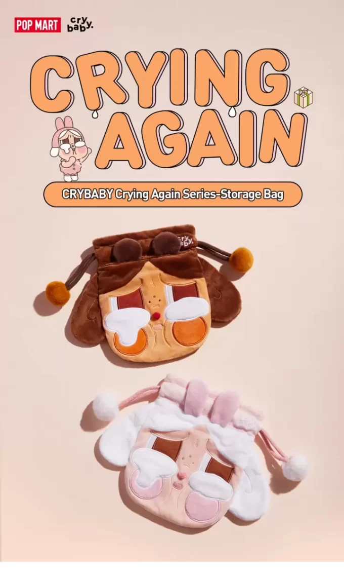 CRYBABY Crying Again Series-Storage Bag