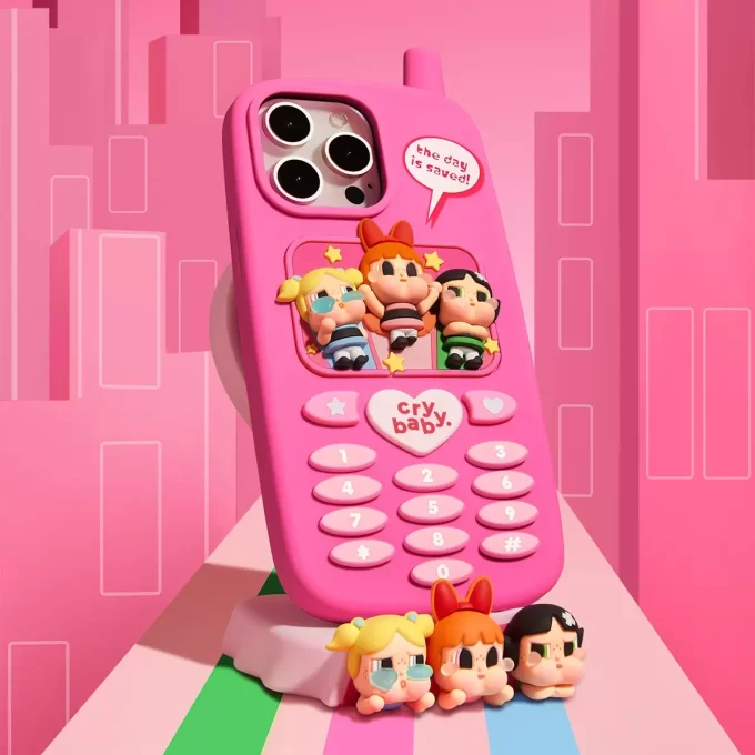 CRYBABY × Powerpuff Girls Series-Mobile Phone Bracket
