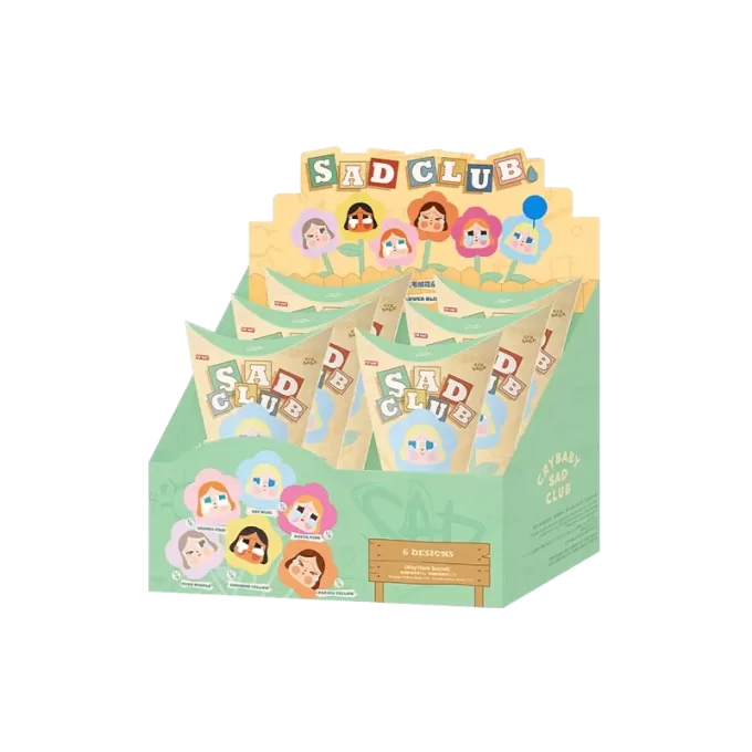 CRYBABY Sad Club Series – Plush Flower Blind Box