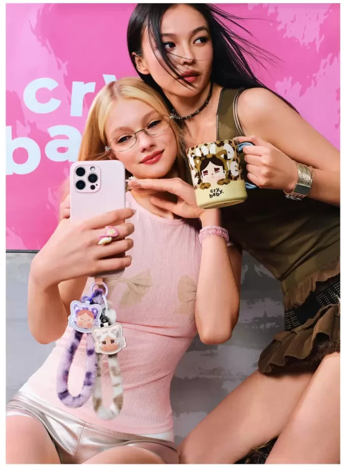 CRYBABY Wild But Cutie Series-Phone Charm Blind Box