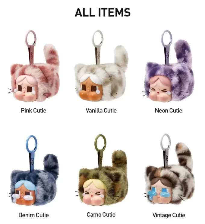 CRYBABY Wild But Cutie Series – Vinyl Plush Pendant Blind Box