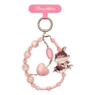 Dimoo Crush on Coffee Phone Charm “Rose Love Letter”