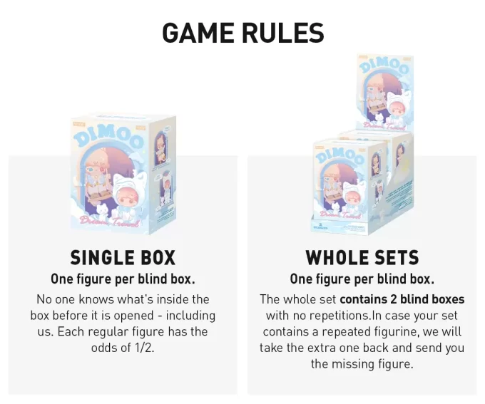 DIMOO Dream Travel Series Action Figure