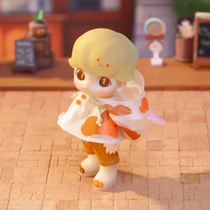 DIMOO Raincoat Cat Action Figure