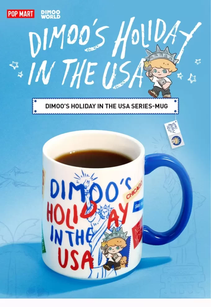 DIMOO’S HOLIDAY IN THE USA SERIES-Mug