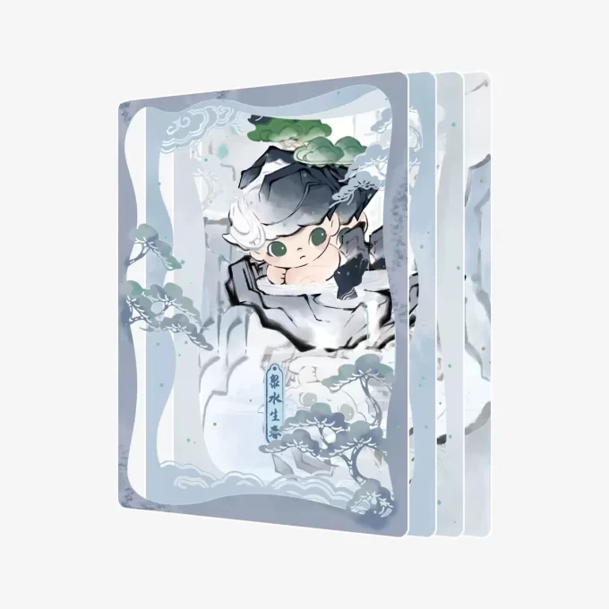 DIMOO Stories In The Cup Series Figures Art Collection Cards