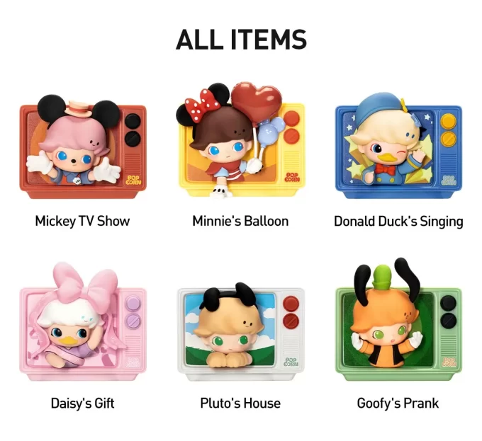 DIMOO WORLD × DISNEY Series-Fridge Magnet Blind Box