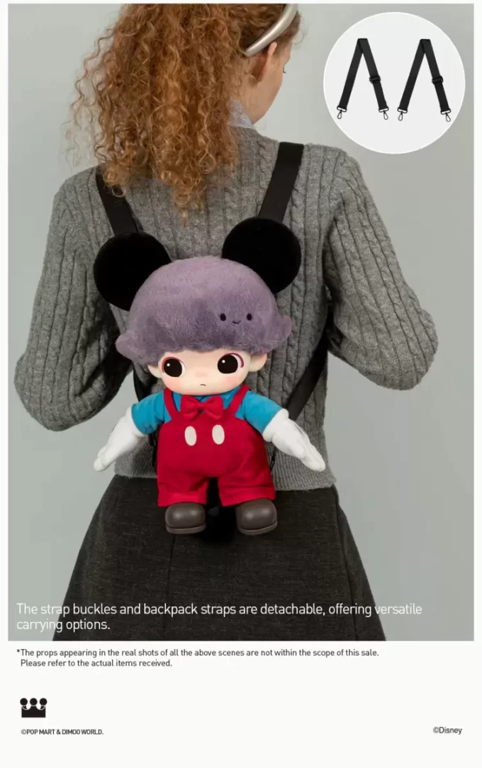 DIMOO WORLD × DISNEY Series-Mickey Vinyl Plush Bag