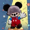 DIMOO WORLD × DISNEY Series-Mickey Vinyl Plush Bag