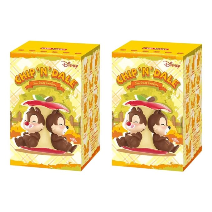 Disney Chip “N Dale Fun Loving Brother Series Figures Sealed Case (2 Blind Boxes)