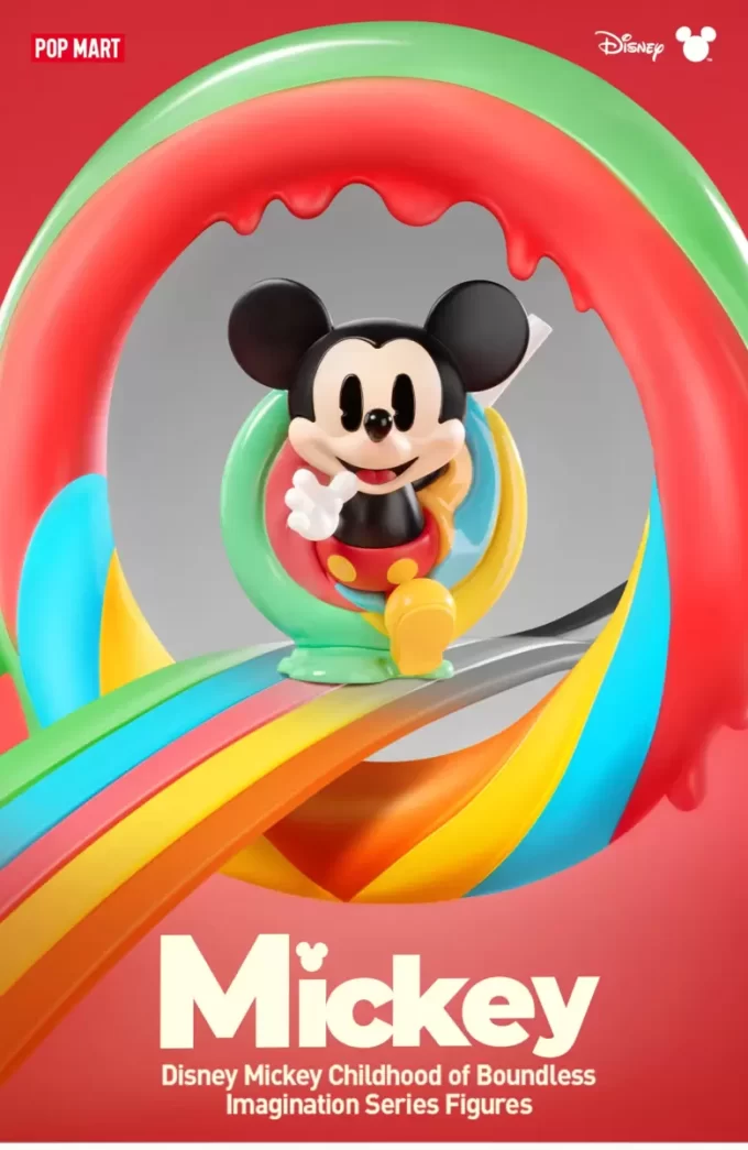 Disney Mickey Childhood Of Boundless Imagination Series Figures