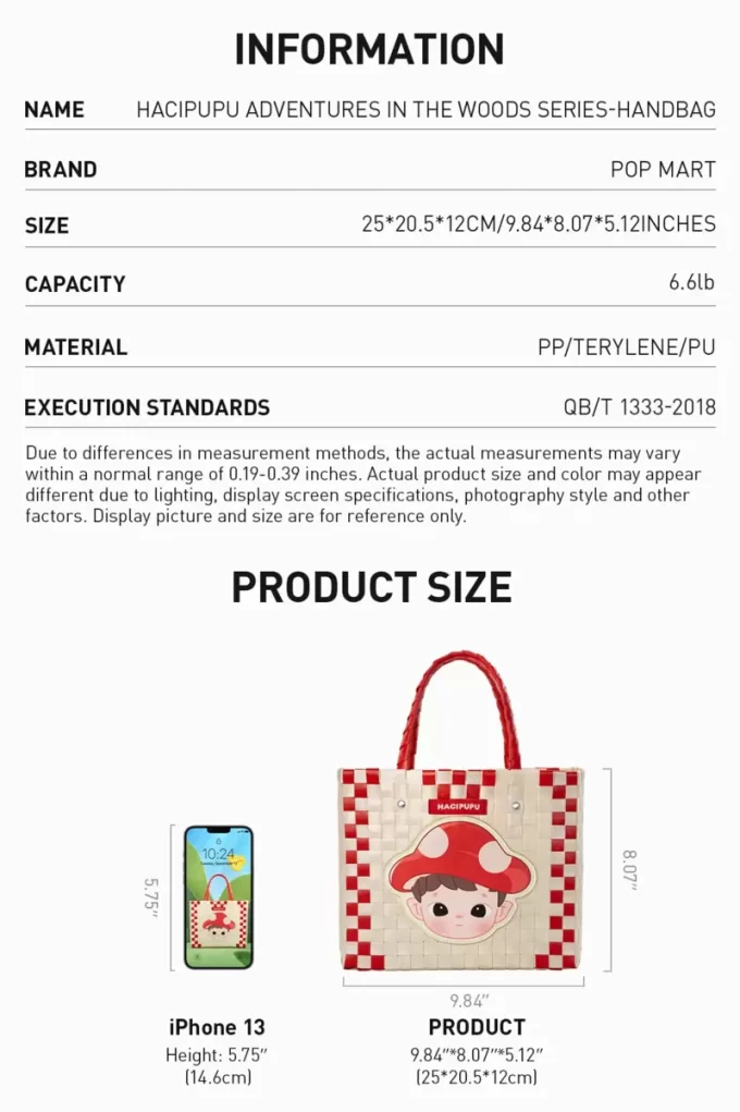 HACIPUPU Adventures In The Woods Series-Handbag