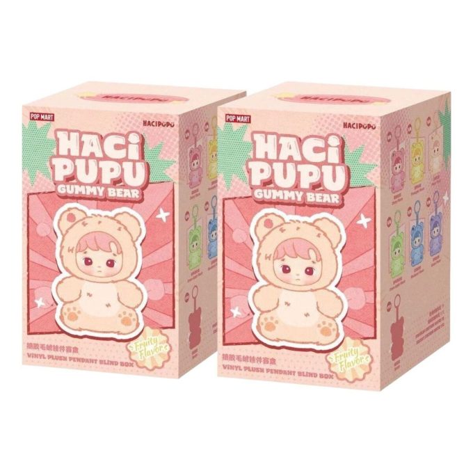 Hacipupu Gummy Bear Vinyl Plush Pendant Sealed Case (2 Blind Boxes)