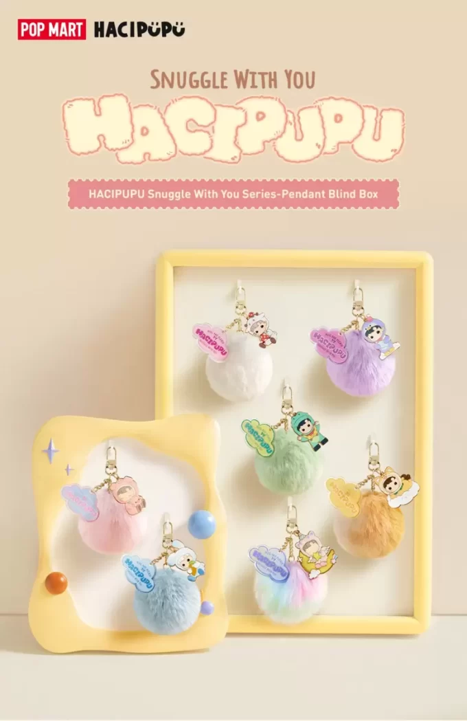 HACIPUPU Snuggle With You Series-Pendant Blind Box