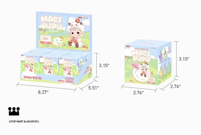 HACIPUPU Snuggle With You Series-Pendant Blind Box