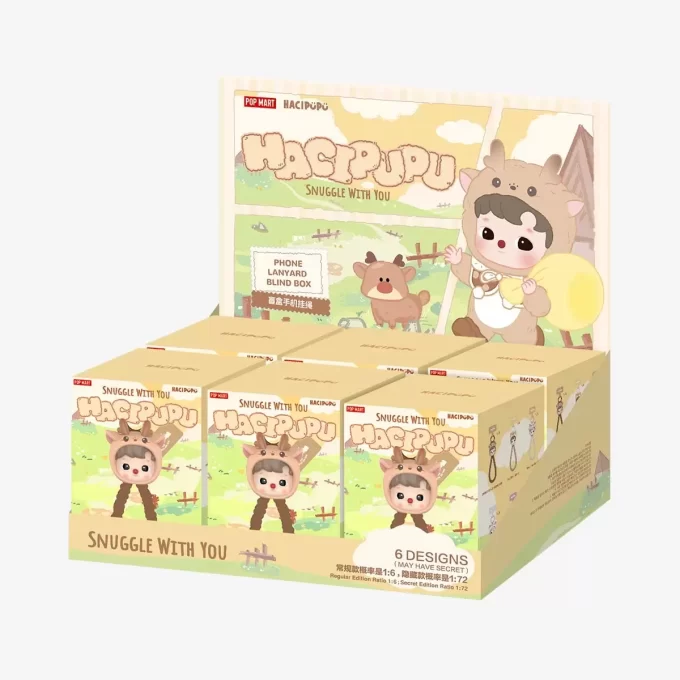HACIPUPU Snuggle With You Series-Phone Lanyard Blind Box