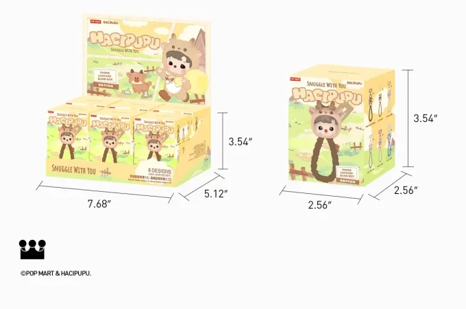 HACIPUPU Snuggle With You Series-Phone Lanyard Blind Box