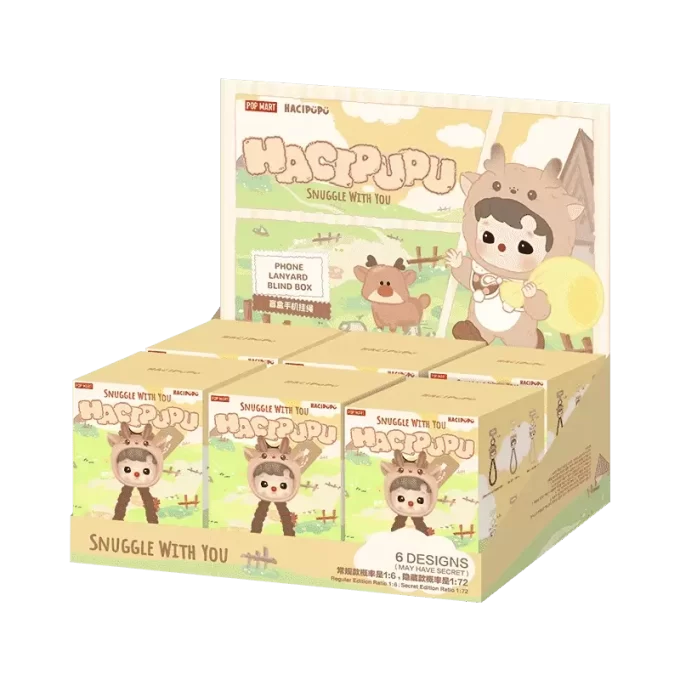 HACIPUPU Snuggle With You Series-Phone Lanyard Blind Box