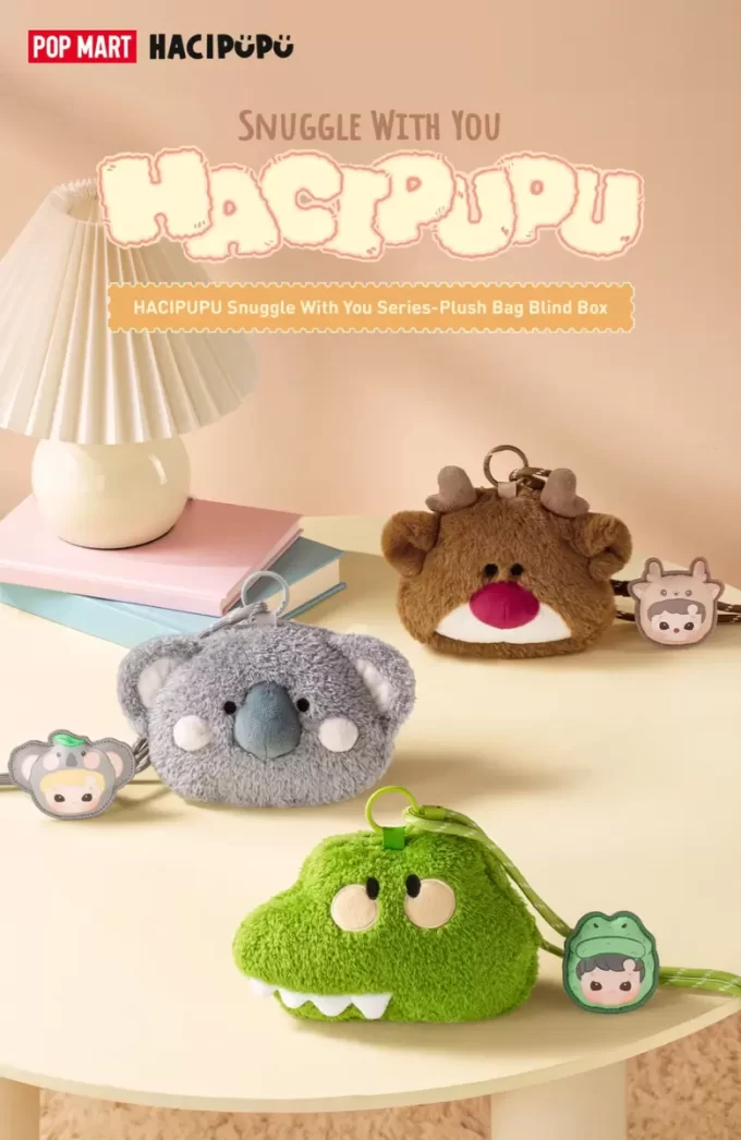 HACIPUPU Snuggle With You Series-Plush Bag Blind Box