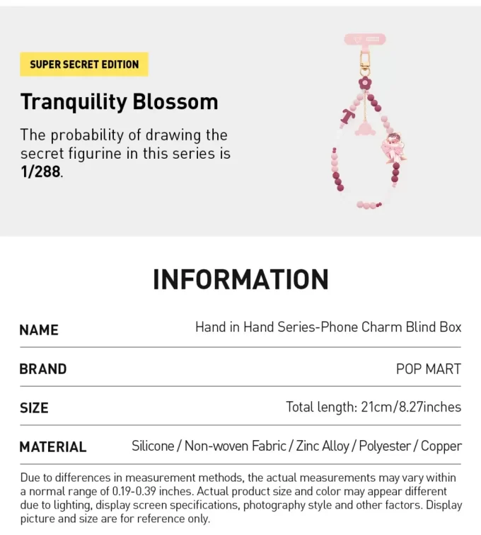 Hand In Hand Series-Phone Charm Blind Box