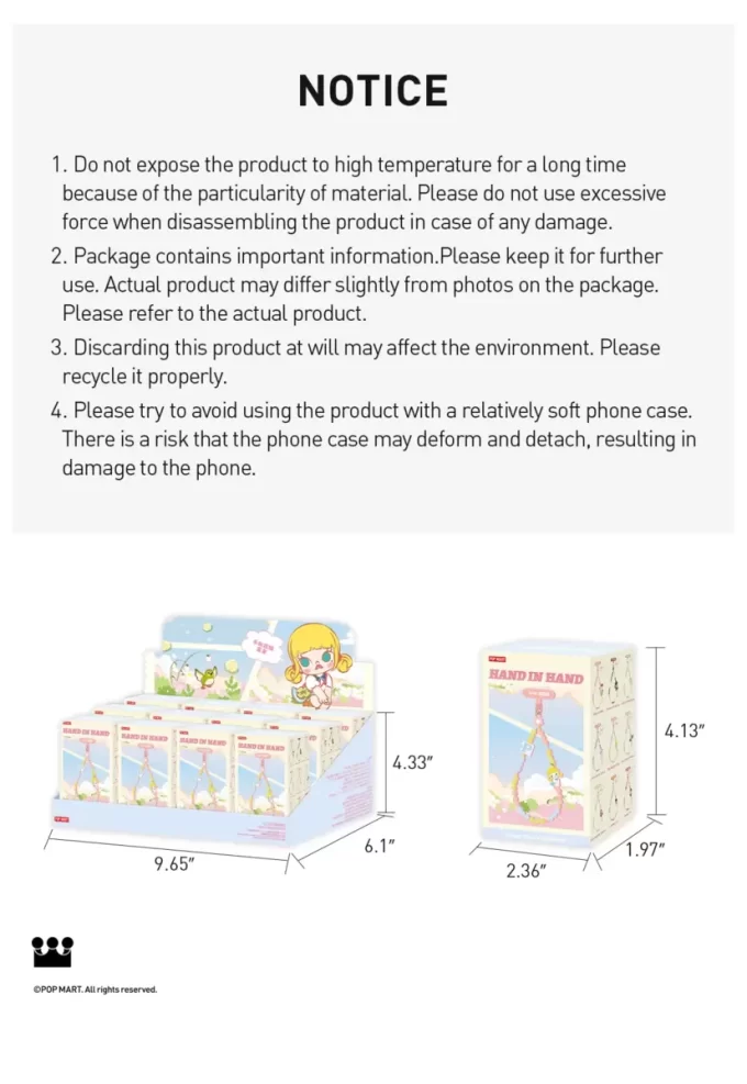 Hand In Hand Series-Phone Charm Blind Box