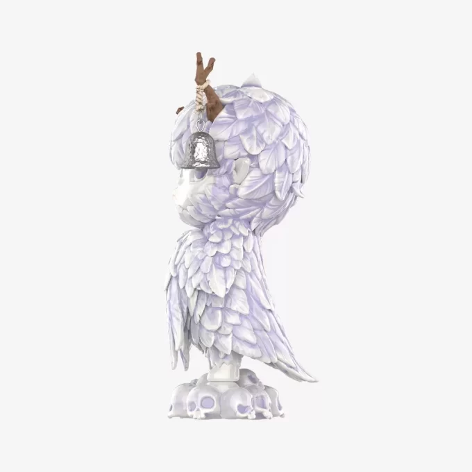 Hirono Ceramic Feather Figurine