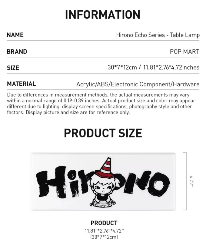 Hirono Echo Series – Table Lamp