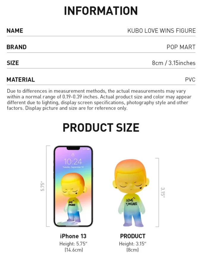 KUBO LOVE WINS FIGURE