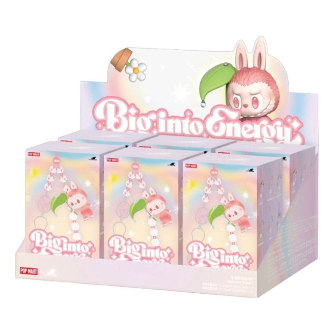 Labubu Big into Energy Phone Charm Sealed Case (6 Blind Boxes)