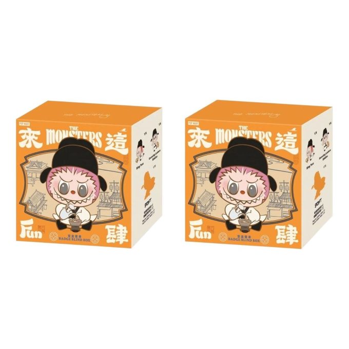 Labubu Let”s Have Fun Together Badge Sealed Case (2 Blind Boxes)