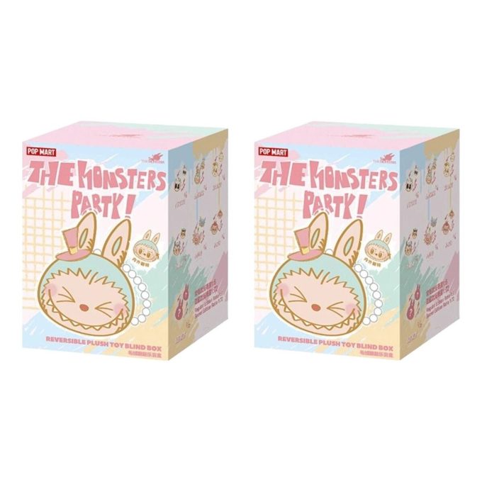 Labubu Party Reversible Pendant Sealed Case (2 Blind Boxes)