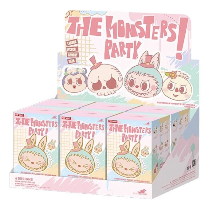 Labubu Party Reversible Pendant Sealed Case (6 Blind Boxes)