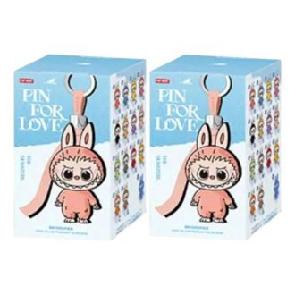 Labubu Pin for Love Plush Pendant Blind Box (N-Z) (2 Blind Boxes)
