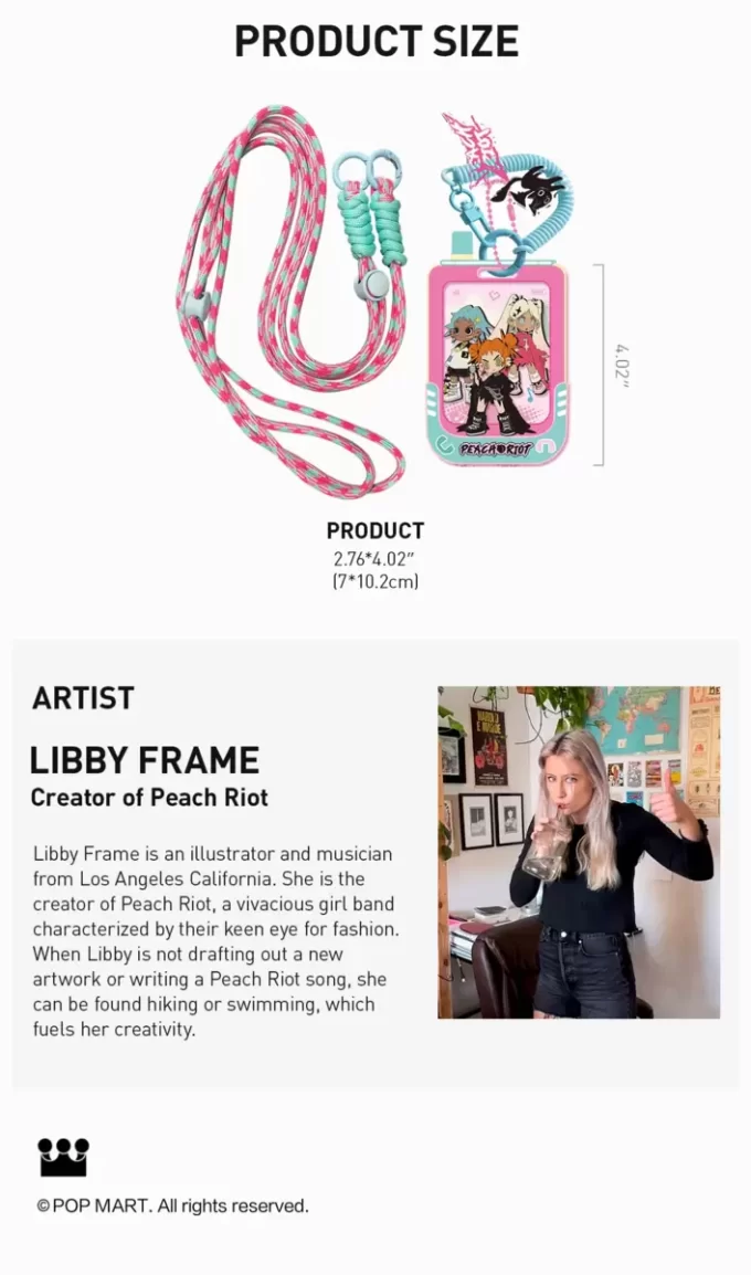 Lil Peach Riot:Loading! Series-Card Holder