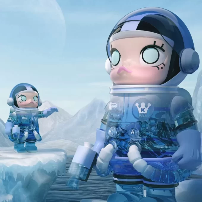 MEGA COLLECTION 1000% SPACE MOLLY Glacier