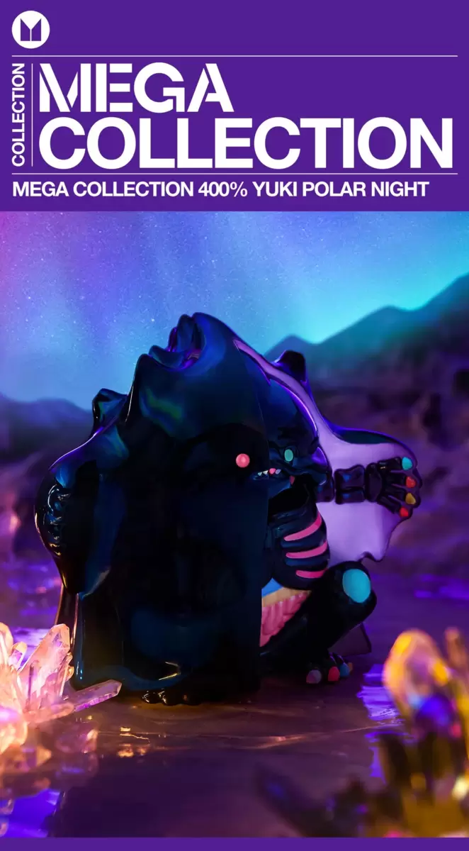 MEGA COLLECTION 400% YUKI POLAR DAY YUKI POLAR NIGHT MEGA COLLECTION 400% YUKI POLAR DAY YUKI POLAR NIGHT